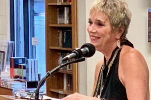 "Eve Ensler at Politics and Prose talking about her new book, The Apology." by ehpien is licensed under CC BY-NC-ND 2.0.